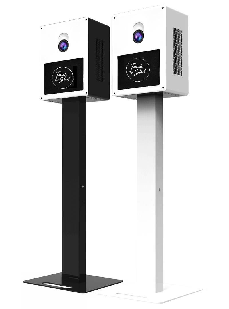 Keopix Photo Booths shown in Black & White