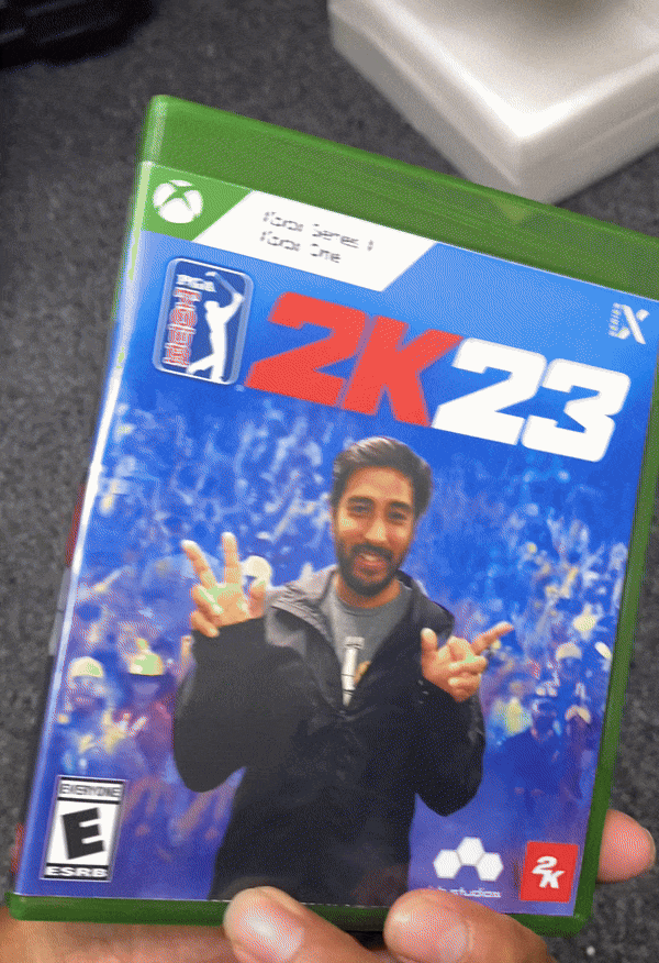 Xbox custom game cover photo booth