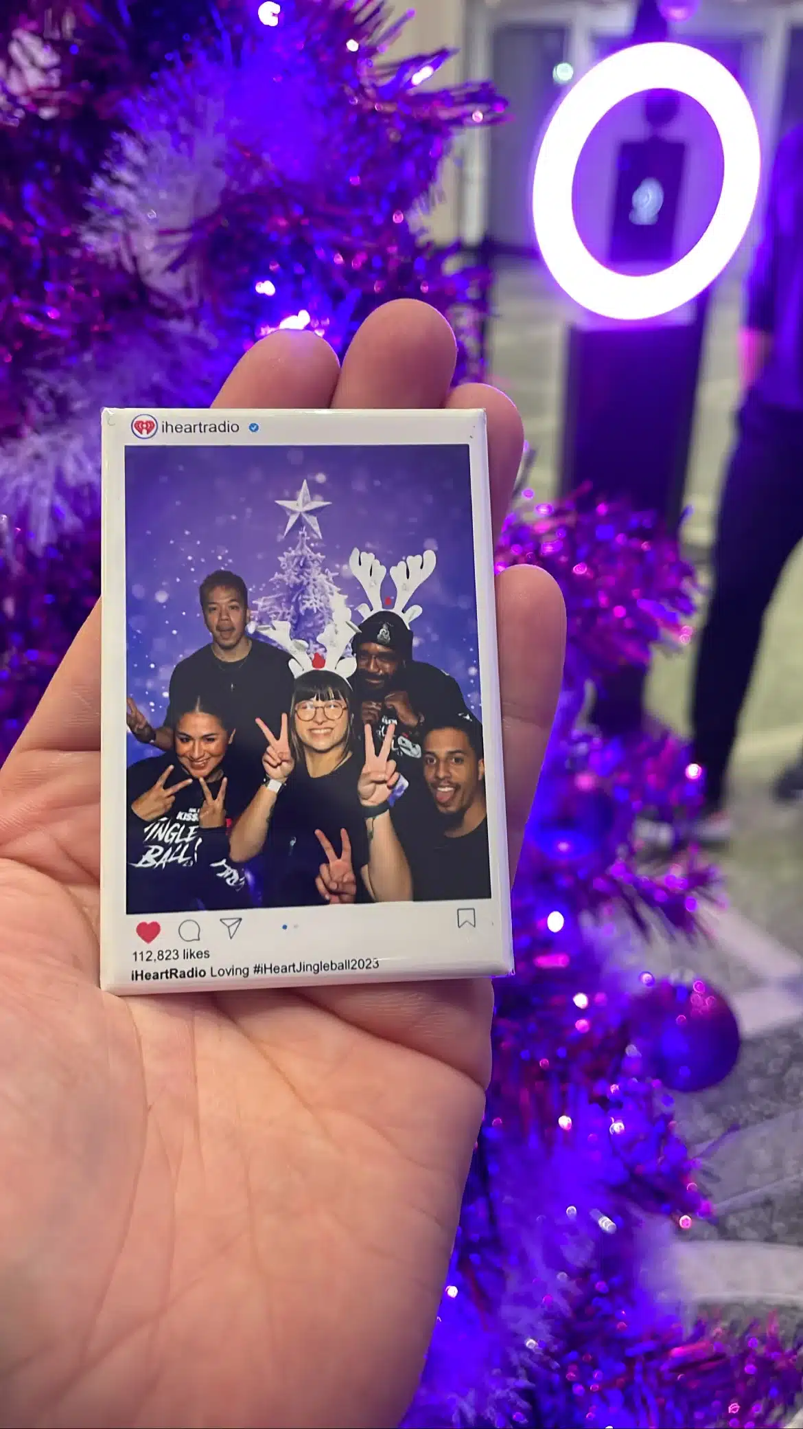 iHeart Jingle Ball Magnet